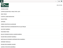 Tablet Screenshot of gmriflebarrel.com